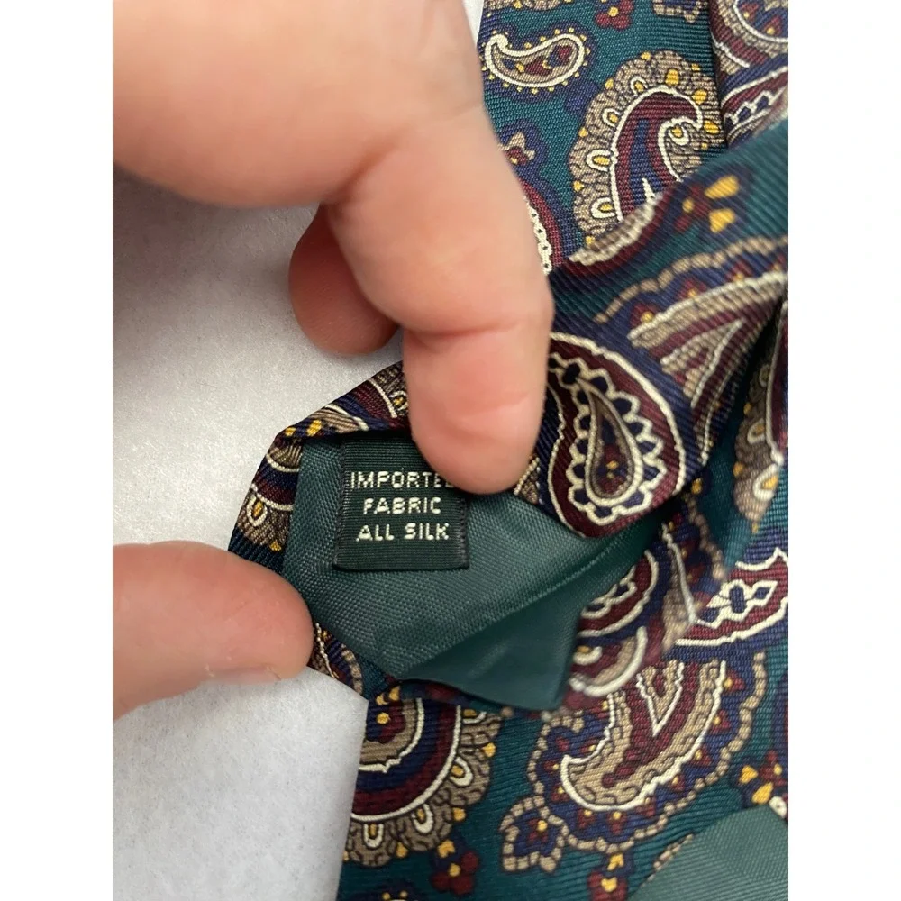 BERT PULITZER‎ Collectors Edition Silk Paisley Necktie Men's